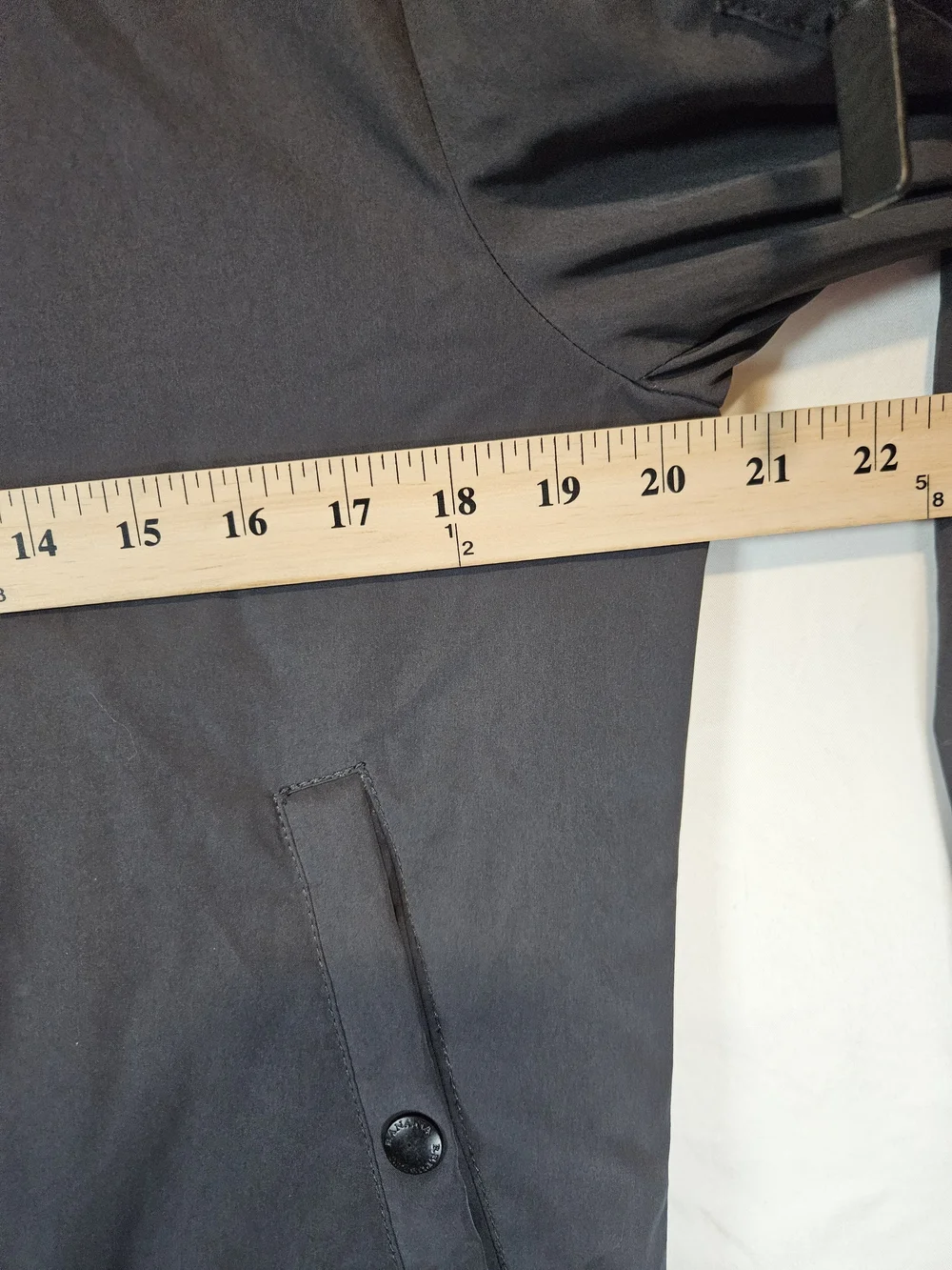 Banana Republic Gray Bomber Jacket with Black Trim